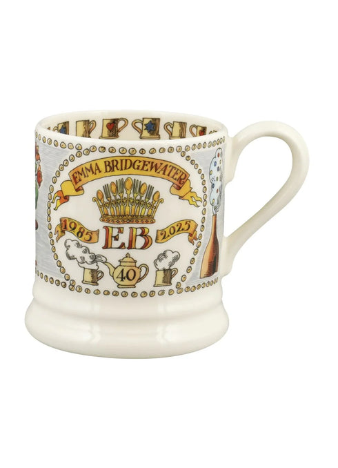 Emma Bridgewater 40 Years 1/2 Pint Mug